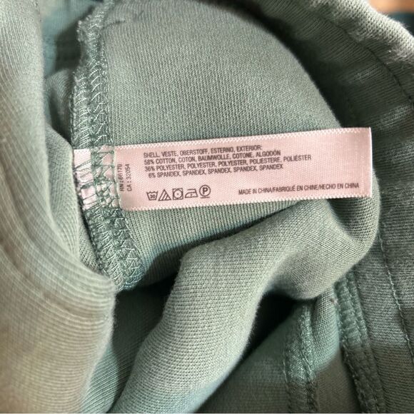 Anthropologie Saturday Sunday Dylan Cropped Joggers Sage Green Size Medium - Picture 11 of 11